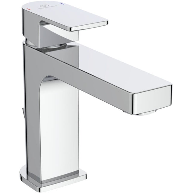 Ideal Standard Waschtischarmatur Edge, Slim, 5 l/min., m.Ablgarn., Ausld.120mm, Chrom, A7101AA
