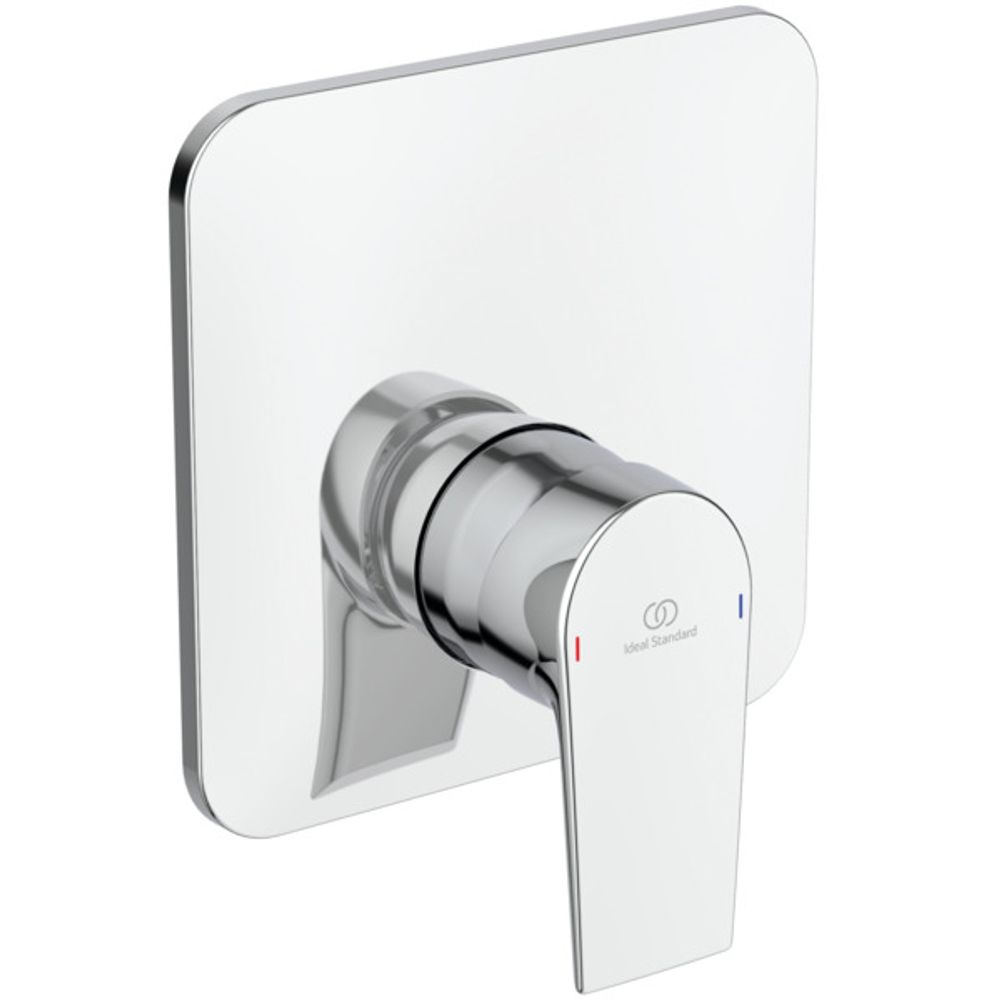 Ideal Standard Brausearmatur UP Edge, Bausatz 2, Rosette d:163mm, Chrom, A7123AA