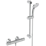 Ideal Standard Brausethermostat AP Ceratherm T25 Ausld.80mm Brausestange 600mm Chrom, A7203AA