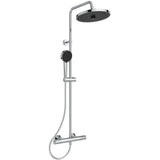 Ideal Standard Duschsystem Ceratherm T25+ mit Brausethermostat Chrom, A7212AA