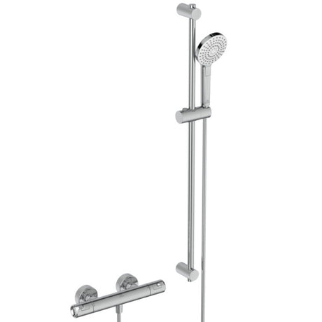 Ideal Standard Brausethermostat AP Ceratherm T50 Ausld.78mm Brausestange 900mm Chrom, A7218AA