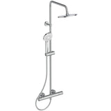 Ideal Standard Duschsystem Ceratherm T50 m.Brausethermostat Schlauch 1750mm Chrom, A7225AA