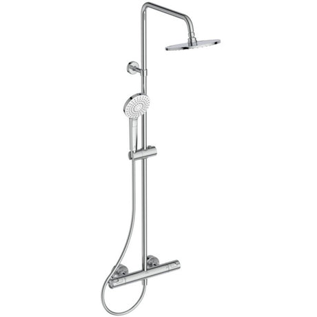 Ideal Standard Duschsystem Ceratherm T50 m.Brausethermostat Schlauch 1750mm Chrom, A7225AA