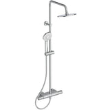 Ideal Standard Duschsystem Ceratherm T50 m.Brausethermostat Schlauch 1500mm Chrom, A7230AA