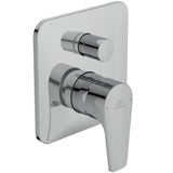 Ideal Standard Badearmatur UP Cerafine D, BS2, Rosette 163x163mm, Chrom, A7348AA