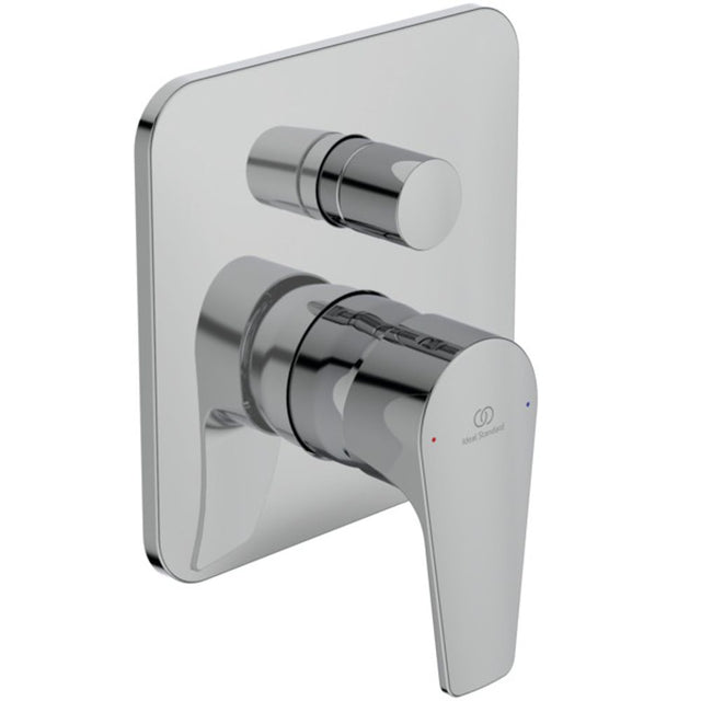 Ideal Standard Badearmatur UP Cerafine D, BS2, Rosette 163x163mm, Chrom, A7348AA
