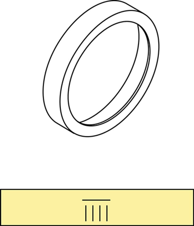 Ideal Standard Dekorring mit Symbol Kopfbrause , A860859AA