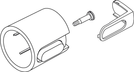 Ideal Standard Mengengriff Ceratherm 100, mit Kappe und Schraube, Chrom, A861296AA