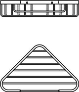 Ideal Standard Eck-Seifenkorb IOM, Chrom , A9105AA