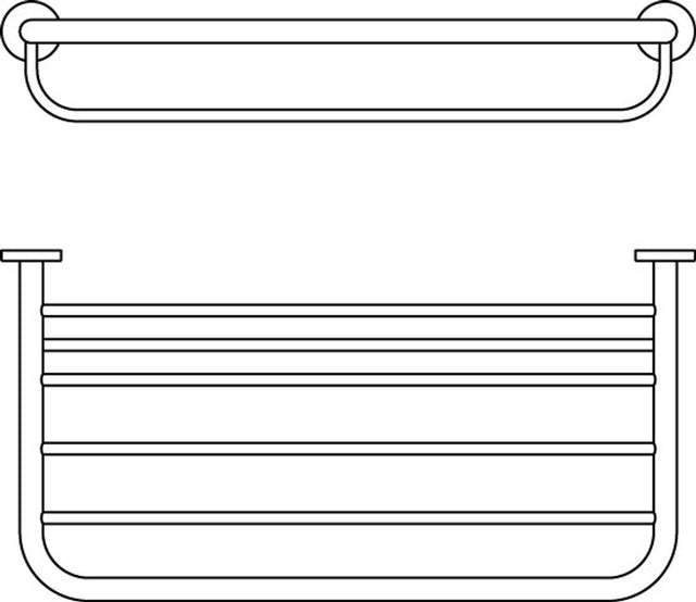 Ideal Standard Badetuchablage IOM 570mm, Chrom , A9106AA