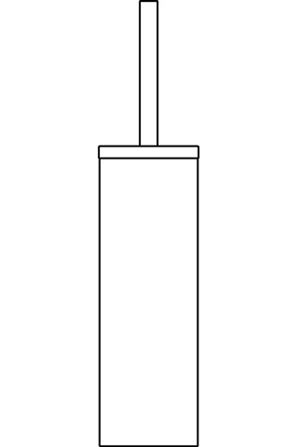 Ideal Standard Bürstengarnitur IOM bodenstehend Edelstahl gebürstet, A9108MY
