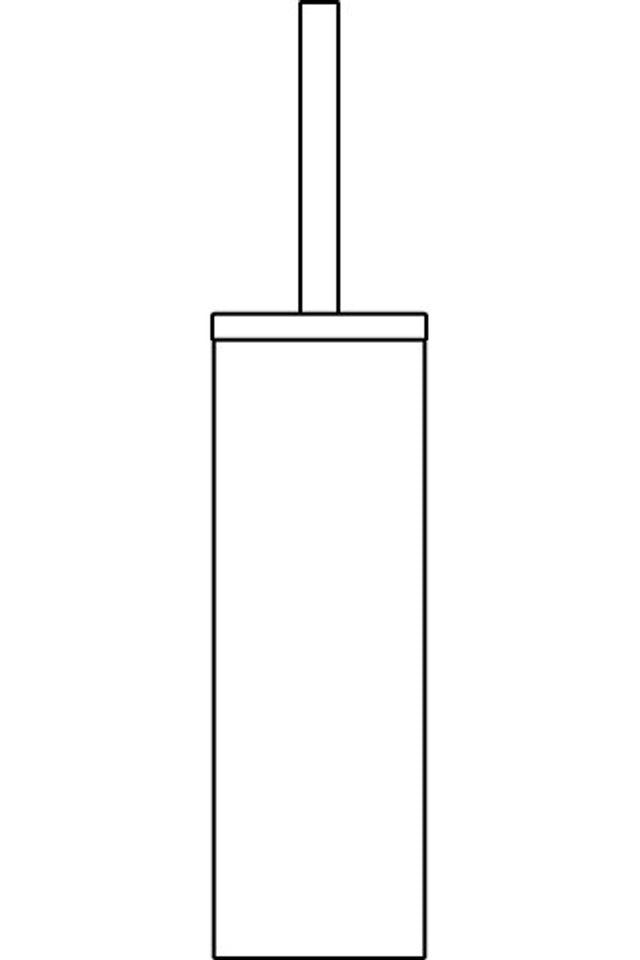 Ideal Standard Bürstengarnitur IOM bodenstehend Edelstahl gebürstet, A9108MY