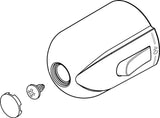 Ideal Standard Temperaturgriff Ceratherm 100, mit Logo IS, Chrom, A960834AA