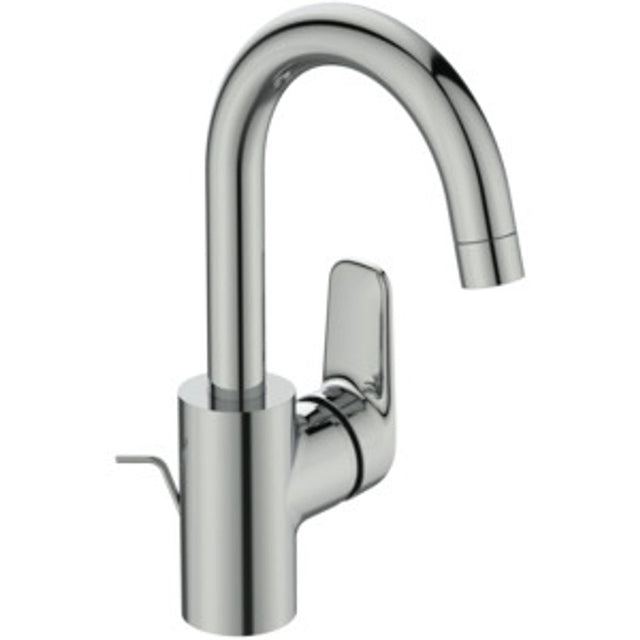 Ideal Standard WT-Armatur Ceraflex, m.hohem Ausl., m.Ablgarn., Ausld. 146mm, Chrom, B1716AA