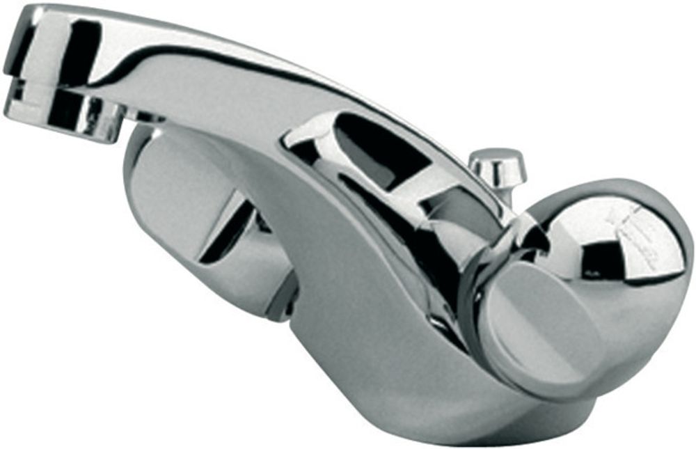 Ideal Standard Zweigriff-WT-Arm. Alpha, m.Ablgarn., Ausld. 120mm, Auslaufhöhe 90mm, Chrom, B2036AA