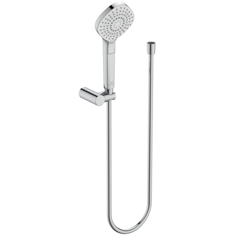 Ideal Standard Handbrause-Set Idealrain Evo, 3-Funktionshb. Diamond d:115mm, Chrom, B2405AA