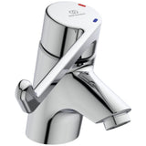 Ideal Standard WT-Sicherheitsarm.Ceraplus,m.Ablgarn, Bedienhebel 180mm, Ausld. 108mm, Chrom, B8219AA