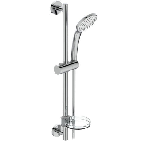 Ideal Standard Brausekombination Idealrain 600mm 1-Funktionshandbrause, d:100mm Chrom, B9412AA