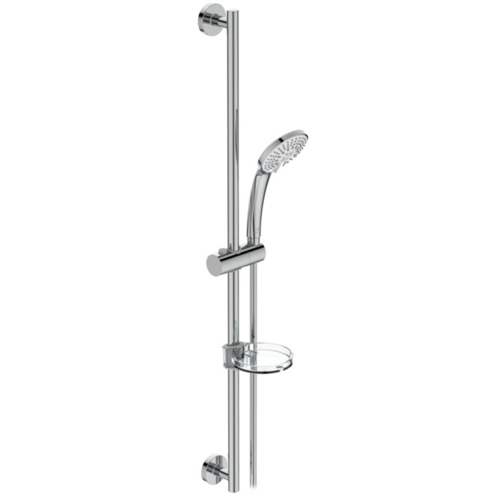 Ideal Standard Brausekombination Idealrain 900mm 3-Funktionshandbrause, d:100mm Chrom, B9417AA