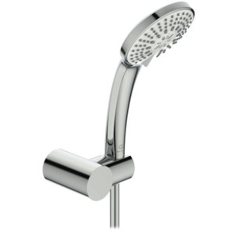 Ideal Standard Handbrause-Set Idealrain 3-Funktionshandbrause, d:100mm Chrom, B9452AA