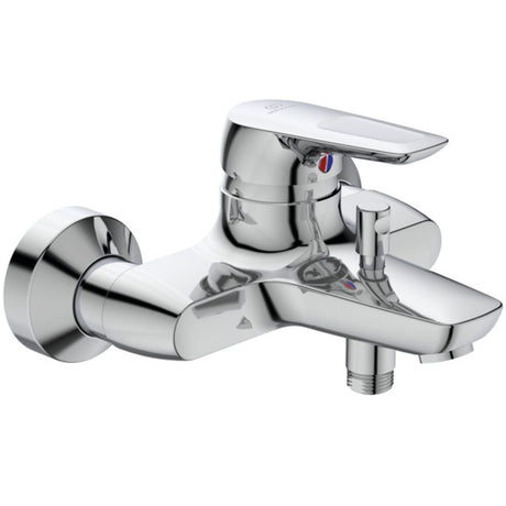 Ideal Standard Badearmatur AP Ceramix Blue, Ausladung 173mm, Chrom, B9490AA