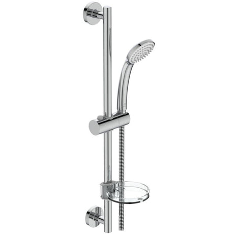 Ideal Standard Brausekombination Idealrain 600mm 1-Funktionshandbrause d:80mm Chrom, B9501AA