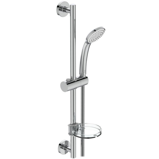 Ideal Standard Brausekombination Idealrain 600mm 1-Funktionshandbrause d:80mm Chrom, B9501AA