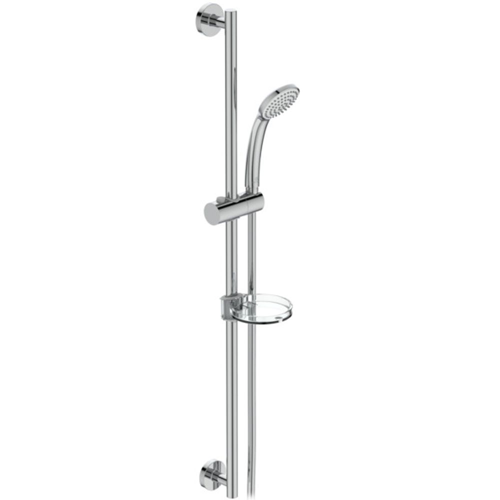 Ideal Standard Brausekombination Idealrain 900mm 1-Funktionshandbrause d:80mm Chrom, B9502AA