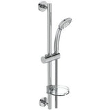 Ideal Standard Brausekombination Idealrain 600mm 3-Funktionshandbrause d:80mm Chrom, B9503AA