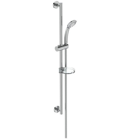 Ideal Standard Brausekombination Idealrain 900mm 3-Funktionshandbrause d:80mm Chrom, B9504AA