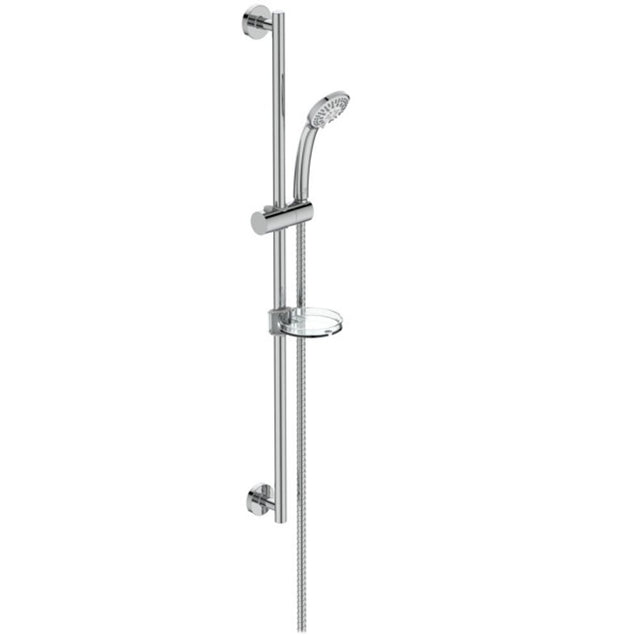 Ideal Standard Brausekombination Idealrain 900mm 3-Funktionshandbrause d:80mm Chrom, B9504AA
