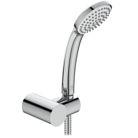 Ideal Standard Handbrause-Set Idealrain 1-Funktionshandbrause, d:80mm Chrom, B9506AA