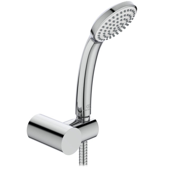 Ideal Standard Handbrause-Set Idealrain 1-Funktionshandbrause, d:80mm Chrom, B9506AA