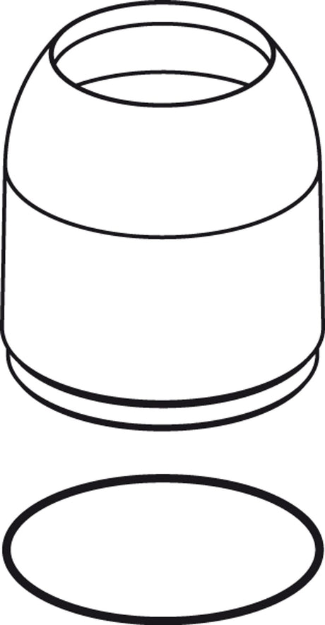 Ideal Standard Abdeckkappe mit O-Ring, B960229AA, Chrom, B960229AA
