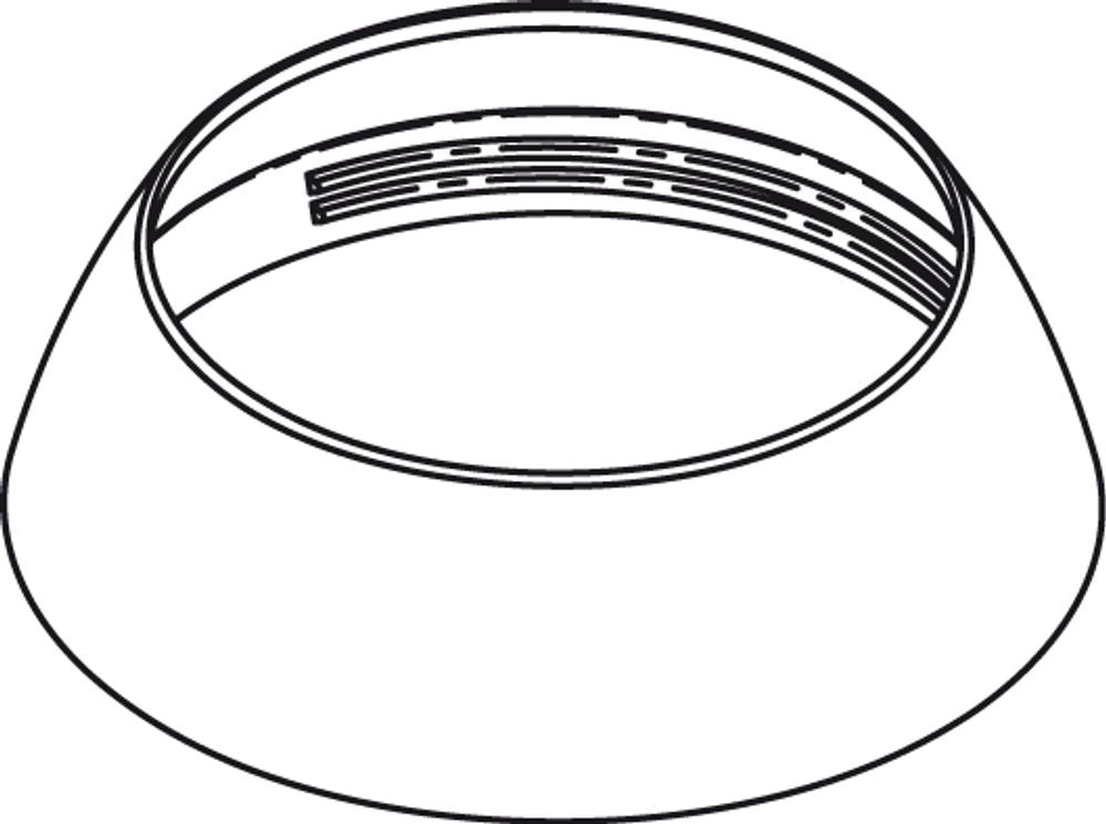 Ideal Standard Kappe M38x1,5 für WT, Chrom , B961373AA