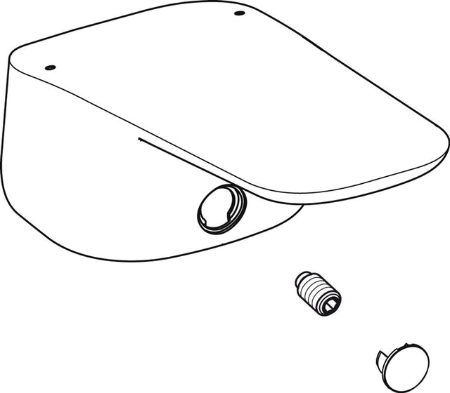 Ideal Standard Griffhebel Ceraflex, mit Logo, Chrom , B961375AA