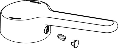 Ideal Standard Griff Ceraplus 2, Logo ISI, Chrom , B961435AA