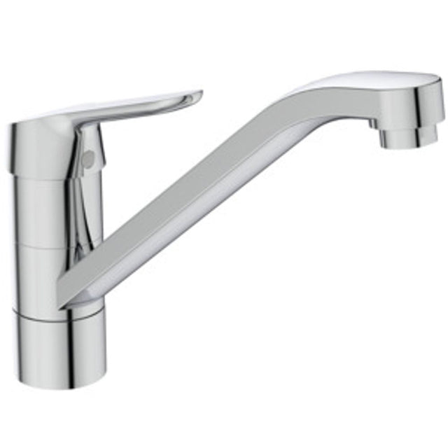 Ideal Standard Küchenarmatur Ceraflex, m.Rohrausl., Ausld.228mm, Vorfenstermontage, Chrom, BC132AA