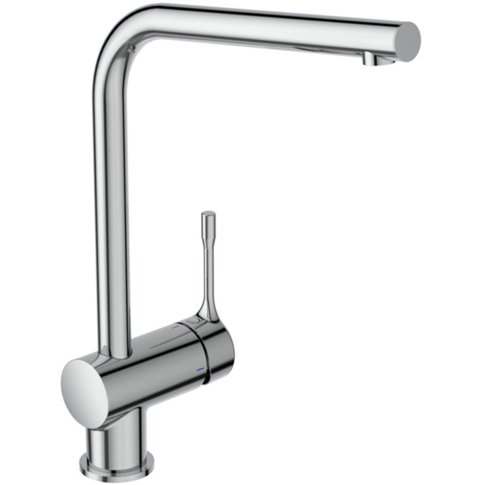 Ideal Standard Küchenarmatur Ceralook, m.hohem Auslauf, Ausld.225mm, Chrom, BC174AA