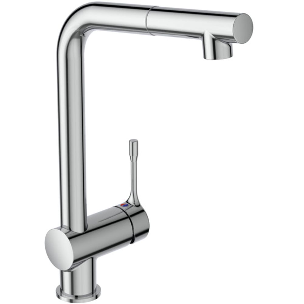 Ideal Standard Küchenarm. Ceralook, ND,m.herausz.HB, m.hohem Auslauf, Ausld.207mm, Chrom, BC177AA