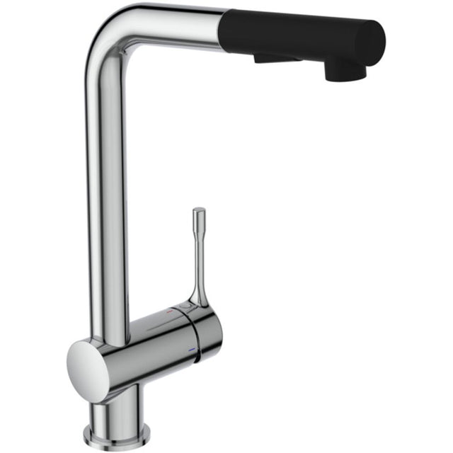 Ideal Standard Küchenarm. Ceralook, m.herausz.HB, m.hohem Auslauf, Ausld.225mm, Chrom, BC178AA