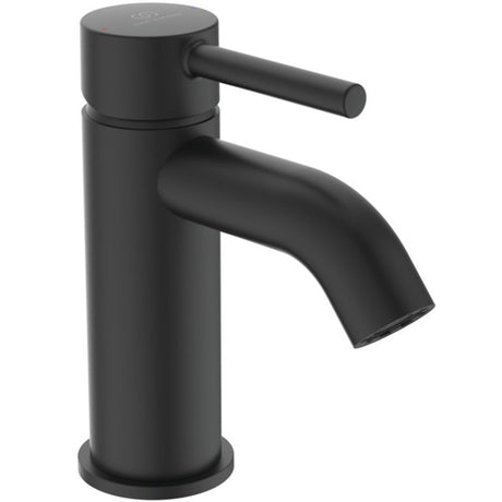 Ideal Standard Waschtischarmatur Ceraline 5 l/min. o.Ablgarn. Ausld.100mm Silk Black, BC268XG