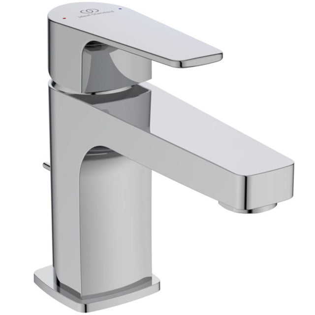 Ideal Standard Waschtischarmatur Cerafine D, H80, m.Ablgarn., Ausld.115mm, Chrom, BC685AA