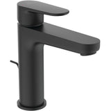 Ideal Standard Waschtischarmatur Cerafine O H120 m.Ablgarn. Ausld.125mm Silk Black, BC699XG