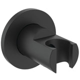 Ideal Standard Wandhalter Idealrain Atelier runde Rosette f.Handbrause Silk Black, BC806XG