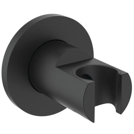Ideal Standard Wandhalter Idealrain Atelier runde Rosette f.Handbrause Silk Black, BC806XG