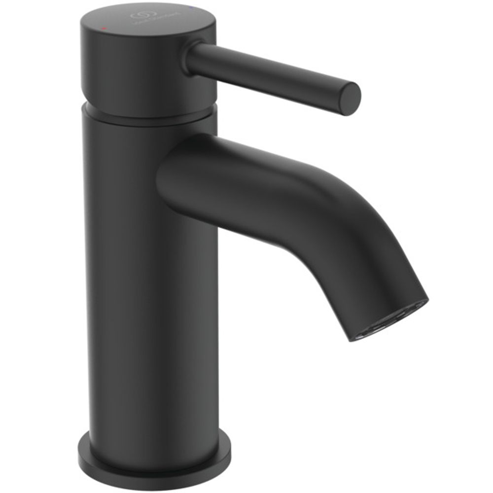 Ideal Standard Waschtischarmatur Ceraline m.Push-open Silk Black, BC822XG