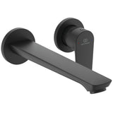 Ideal Standard Wand-Waschtischarmatur Cerafine O Ausld.224mm Silk Black, BD133XG