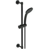 Ideal Standard Brausekombination Idealrain 600mm 1-Funktion-Handbrause 100mm Silk Black, BD142XG