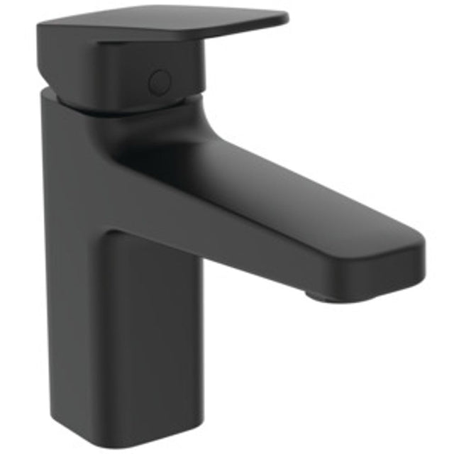 Ideal Standard Waschtischarmatur Ceraplan H90 m.Ablgarn. Ausld.124mm Silk Black, BD227XG